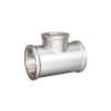 Фитинги резьбовые Тройник переходной LD Pride DN20х15х20 (3/4ВР х 1/2ВР х 3/4ВР) латунь никель LD.67.523.20x15x20