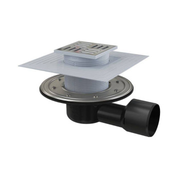 Трап 105 × 105 мм, выпуск 50/75 мм