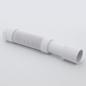 Труба гофрированная L=290-500 х 50 мм, вход 1 1/4, выход 40/50 мм