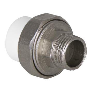 Муфта TEBO PP-R комбин. разъемная (Американка) 20х3/4, НР, арт.015020903