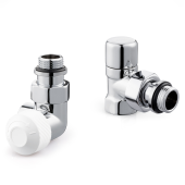 Набор термостатический для радиатора трехосевой ROYAL THERMO Design 1/2quot;М30х1,5 (Хром)