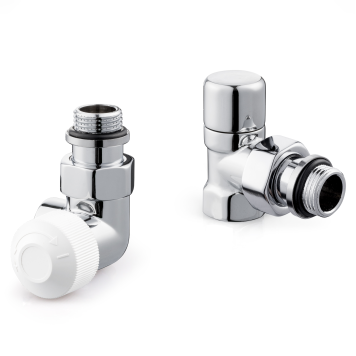 Набор термостатический для радиатора трехосевой ROYAL THERMO Design 1/2М30х1,5 (Хром)