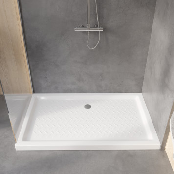 Поддон для душа прямоугольный керамический RGW CR (Глубина 35) 720x900-9
