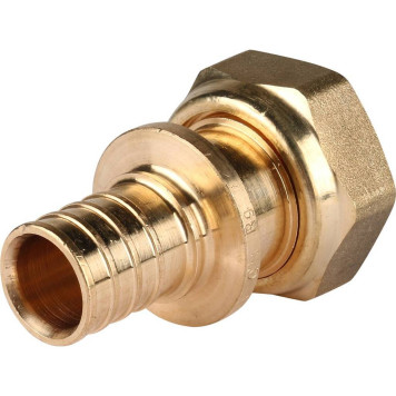 Фитинги RAUTITAN Переходник с накидной гайкой 25-G 1 RX+ для труб из сшитого полиэтилена аксиальный от REHAU.