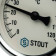 Термометр биметаллический STOUT SIM-0001 с погружной гильзой 50 мм 1/2&, 0-120°С, корпус Dn 63 мм.
