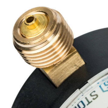 Радиальный манометр STOUT SIM-0010, корпус Dn 80 мм, 0-10 бар, кл.2.5-4