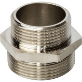 Ниппель НН STOUT переходной никелированный 1 1/2X1 1/4 (SFT-0004-112114)