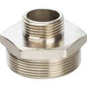 Ниппель НН STOUT переходной никелированный 2X1 (SFT-0004-000021)