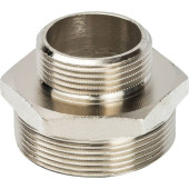 Ниппель НН STOUT переходной никелированный 2X1 1/4 (SFT-0004-002114)