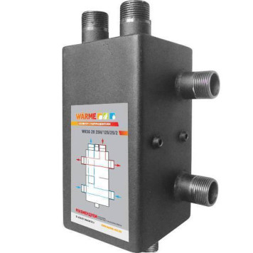 Коллектор Warme с гидравлическим разделителем на 2 выхода-1