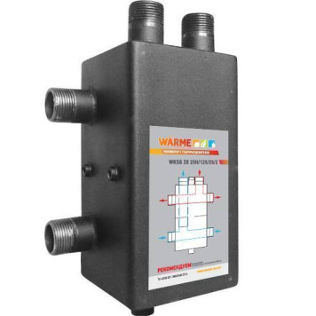 Коллектор Warme с гидравлическим разделителем на 2 выхода-2