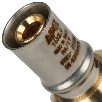 Переходник STOUT с внутренней резьбой 1/2х16 для металлопластиковых труб прессовой-5