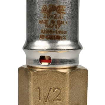 Переходник STOUT с внутренней резьбой 1/2 для металлопластиковых труб прессовой-6