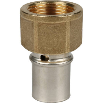 Переходник STOUT с внутренней резьбой 3/4х20 для металлопластиковых труб прессовой-3