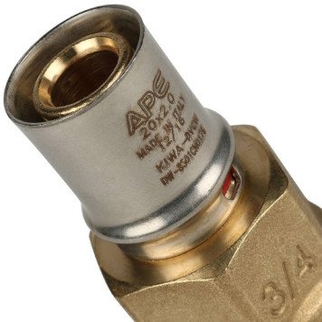 Переходник STOUT с внутренней резьбой 3/4х20 для металлопластиковых труб прессовой-5