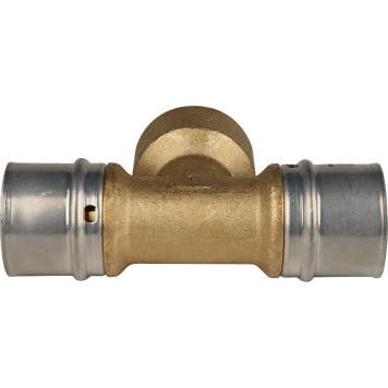 Тройник-переходник STOUT с внутренней резьбой 32х1 для металлопластиковых труб прессовой-3