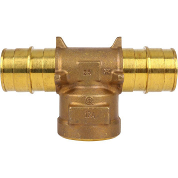 Тройник Uponor QE с внутренней резьбой 25-RP3/4&ВР-25-3