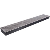 Конвектор внутрипольный STOUT SCN 80.240.1400 (Решётка роликовая) SCN-1100-0824140 (SCN-1100-0824140)