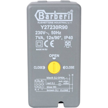 Клапан зональный STOUT 2-Ходовой с сервоприводом 230V и 3-х жильным кабелем 1м, НР 3/4.-6