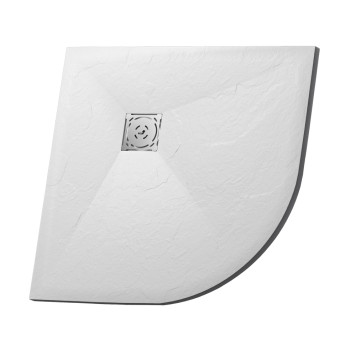 Душевой поддон полукруглый RGW ST/R-W Белый 900x900-11