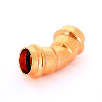 Угол 45° пресс IBP 22 медь-1