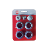 Набор присоединительный Royal Thermo 1/2   silver