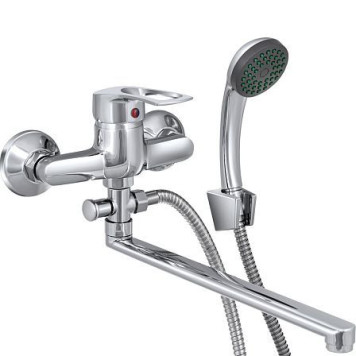 Смес/ванна Ц-серия однор дл/изл плоск Lобр в/к Прораб Славен СЛ-ОД-Ц31