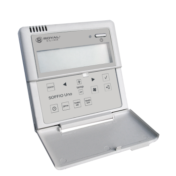 Компактная приточно-вытяжная установка SOFFIO UNO с Wi-Fi модулем RCS-1250-U+RCE-WFM-1