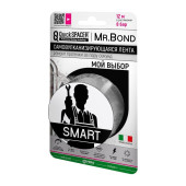 Лента универсальная самовулканизирующаяся QS Mr.BondSMART, 25,4мм*3м*0,5мм, серый