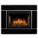 Портал Firelight Bricks Wood Classic камень коричневый, шпон темный дуб