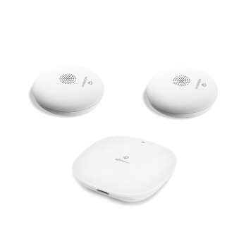 Комплект два датчика протечки и хаб Старт HOMMYN W2HOMKIT01-4