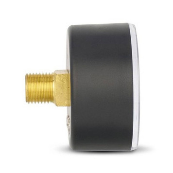 Манометр VARMEGA аксиальный 50 мм, 10 бар, 1/4, VMMT08-501002-2