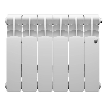 Радиатор биметаллический Royal Thermo Revolution B 350 - 6 секц.-1