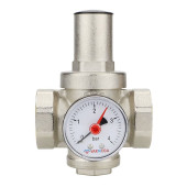 Редуктор давления VARMEGA 1/2, PN25, поршневой, с присоединением к манометру, VM12701