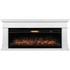 Каминокомплект: Очаг Royal Thermo Aurora RTFP/P-AR60LS, портал California 60 W, белый