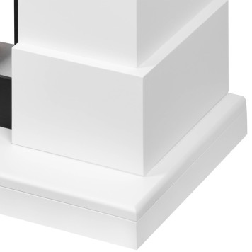 Каминокомплект: Очаг Royal Thermo Aurora RTFP/P-AR60LS, портал California 60 W, белый-4