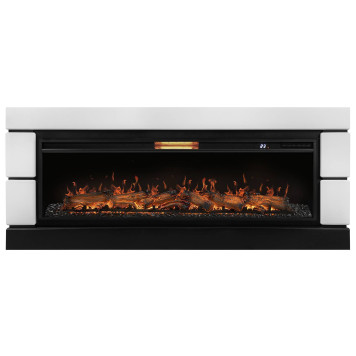 Каминокомплект: Очаг Royal Thermo Aurora RTFP/P-AR60LS, портал Moderno 60, белый-1
