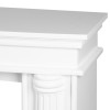 Каминокомплект: Очаг Electrolux EFP/P-3620LS, портал Olympia 42/40/36, белый