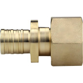 Муфта VARMEGA Slide-fit переходная (переходник) с ВН резьбой, 32х1, латунная, аксиальная, VM51319