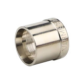 Гильза надвижная (монтажная) VARMEGA Slide-fit, 16 мм, аксиальная, латунь, VM50311
