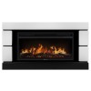 Каминокомплект: Очаг Electrolux EFP/P-3620LS, портал Moderno 42/40/36, белый