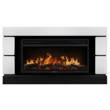 Каминокомплект: Очаг Electrolux EFP/P-3620LS, портал Moderno 42/40/36, белый-1