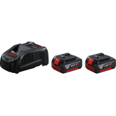 Аккумуляторные батареи и зарядное устройство BOSCH 2xGBA 18V 5 А·ч + GAL 1880 CV 1600A00B8J