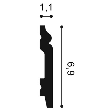 Плинтусы SX165F CONTOUR-2