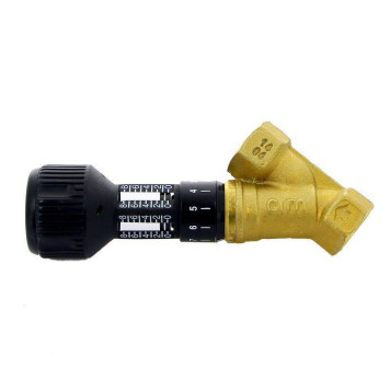 Клапан балансировочный ручной ВВ 727OT с фиксацией настройки CIMBERIO 3/4