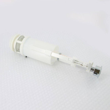 Сливной механизм Alcaplast со стоп-кнопкой хром-2