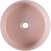Allen Brau Fantasy Раковина чаша накладная 36x36x12h см, цвет: розовый 4.11032.SM
