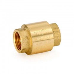 Клапан обратный Uni-Fitt ВВ 1/2 quot; OPTIMAL пружинный с металлическим затвором