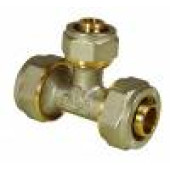 Фитинги цанговые Тройник обжимной 20х20х20 (Арт.:EU.MY6509 20) EU.MY6509 20