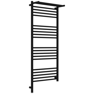 Сунержа Богема 3.1 с 1 полкой Полотенцесушитель электрический 50х120h см, левое, цвет: чёрный мат. 31-6006-1250